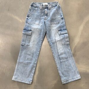 Vervet Cropped Cargo Jeans